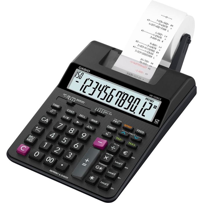 Vând Casio HR-150RCE - Calculatoare cu imprimanta, ca noua