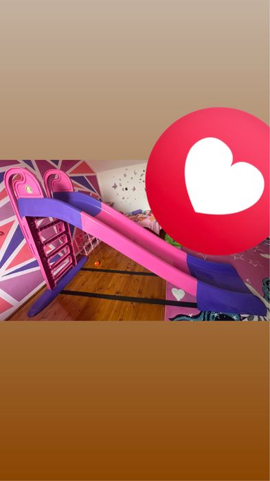 Vând tobogan folosit foarte puțin, aflat în stare perfectă