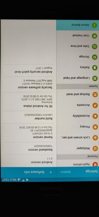 Tableta Samsung Galaxy Tab A7 SM-T285 (2016)