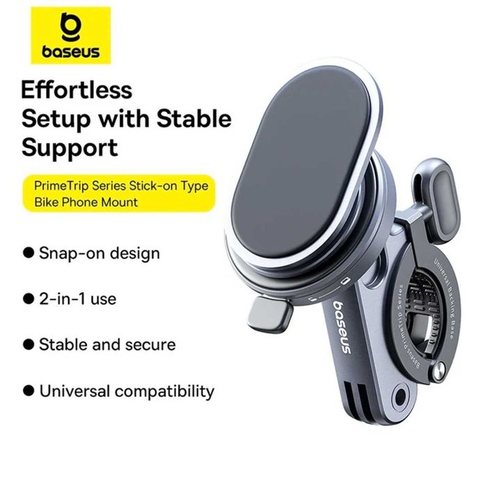 Baseus PrimeTrip Series Bike Moto магнитный держатель для велосипеда