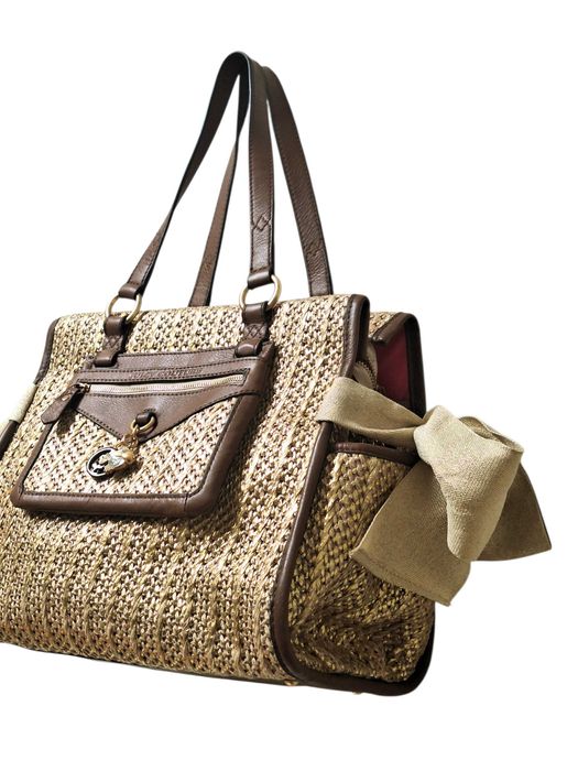 Голяма плетена чанта Juicy Couture