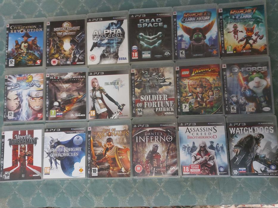 Диски PS3 / Игры для PlayStation 3 лицензия
