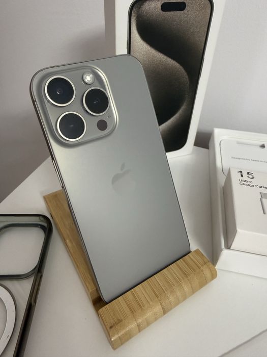 iPhone 15 Pro, 128Gb, Bat 91%, Impecabil