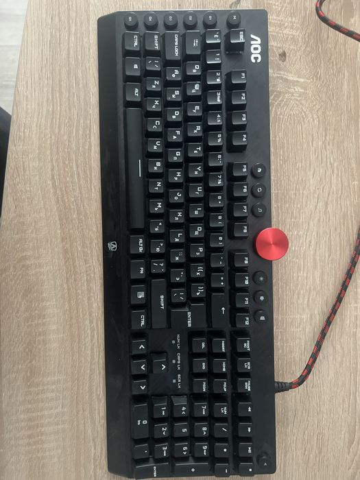 Клавиатура AOC AGK700 черный