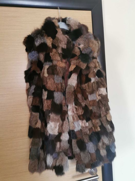 Елек, естествен косъм, лисица