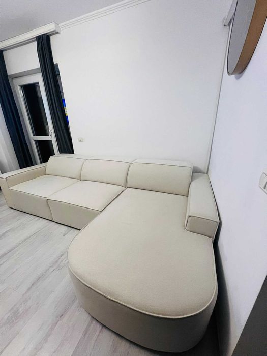 VAND canapea + extensie puf