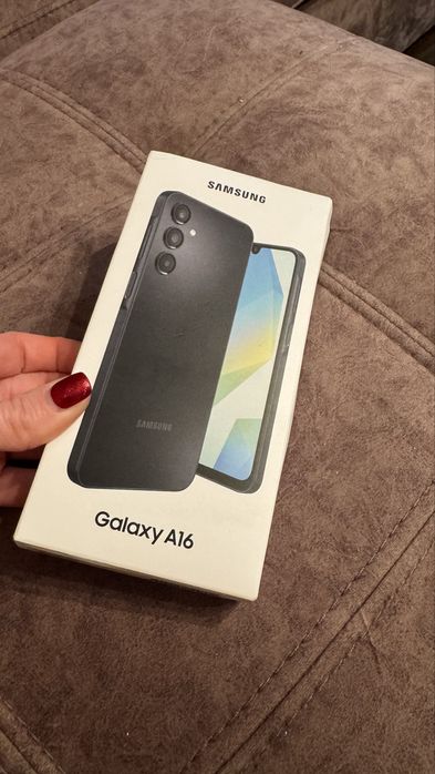 Чисто нов телефон Samsung Galaxy A16, подарък ми е , неразопакован