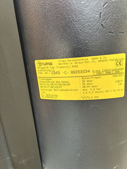 Продавам Truma Trumatic C 3402