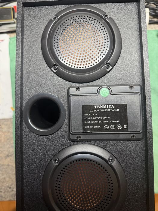 Bluetooth тонколона, преносима безжична с микрофон, 60W