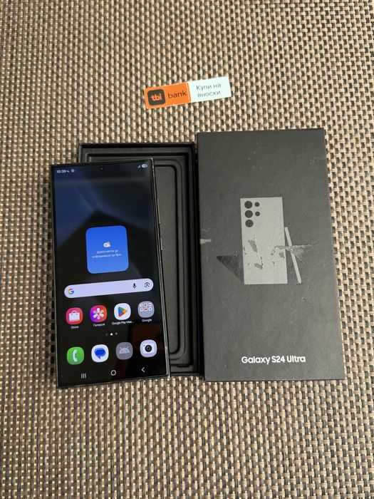 18€/м SAMSUNG GALAXY  S24 ULTRA / black 12/512GB