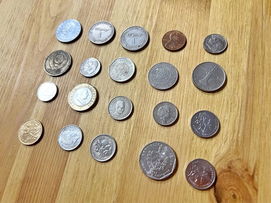 Монеты из разных стран