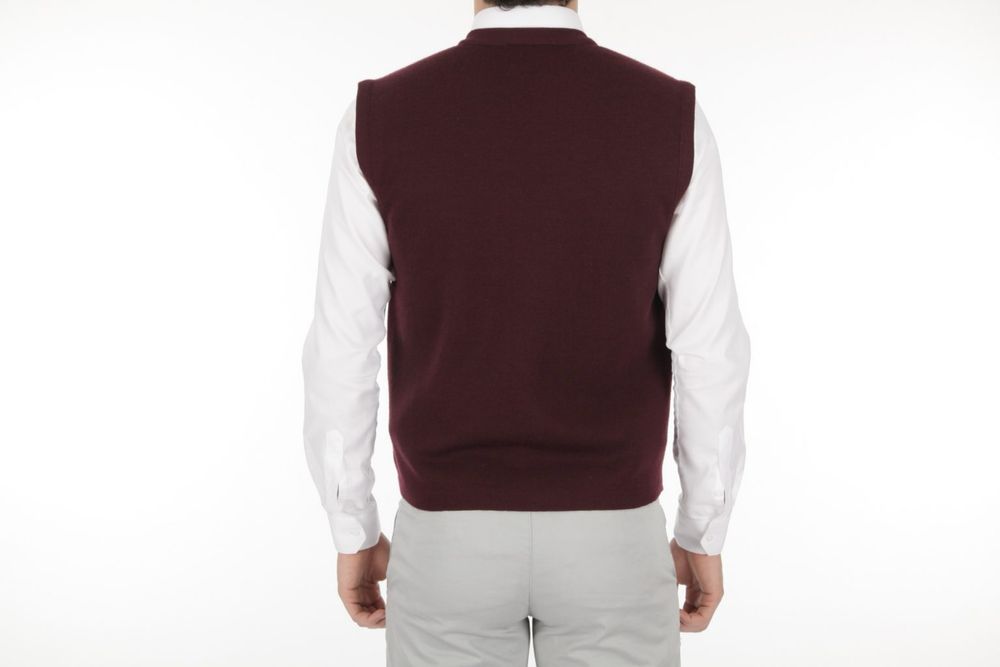 Мъжки елек от вълна 50% Carducci