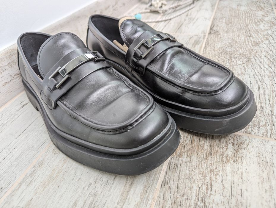 Pantofi loafers vagabond peile