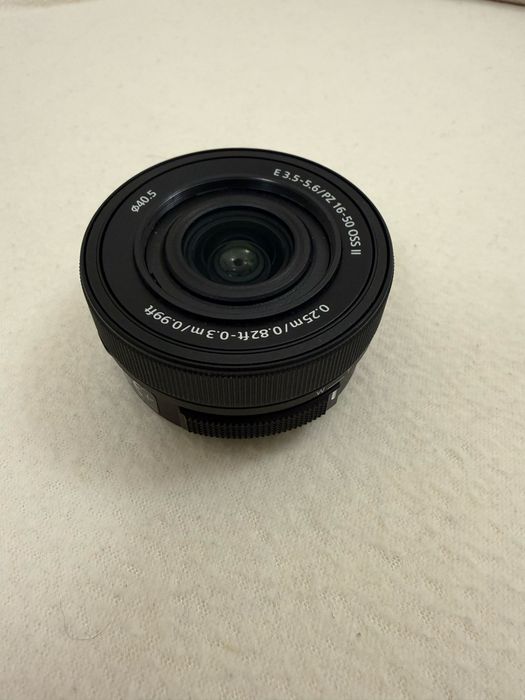 Obiectiv Sony 16-50 mm  cu stabilizare nou , nefolosit