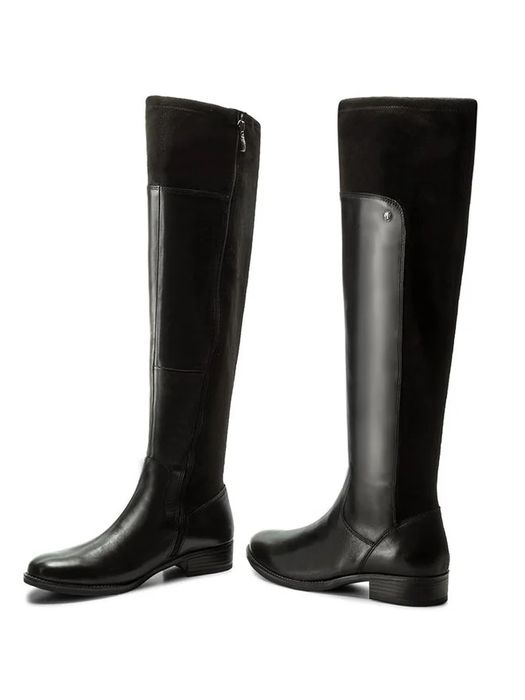 Черни равни ботуши Caprice (чизми)