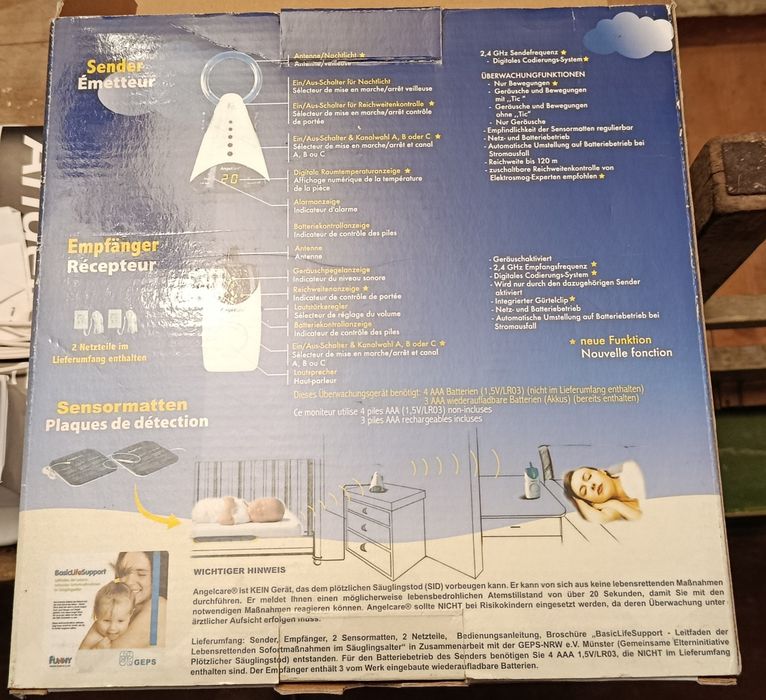 Monitor bebe Angelcare