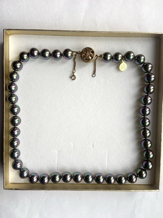 Coiier de perle original designer Majorica Pearls