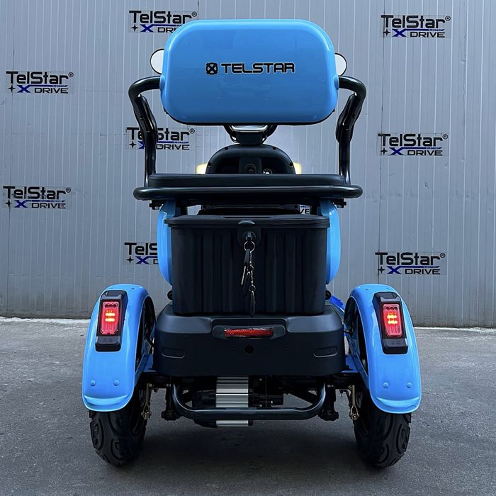 Триместна електрическа триколка Luxor 2 2000W 60V23Ah ново