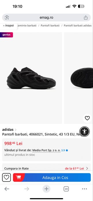 Adidași Adidas bărbați