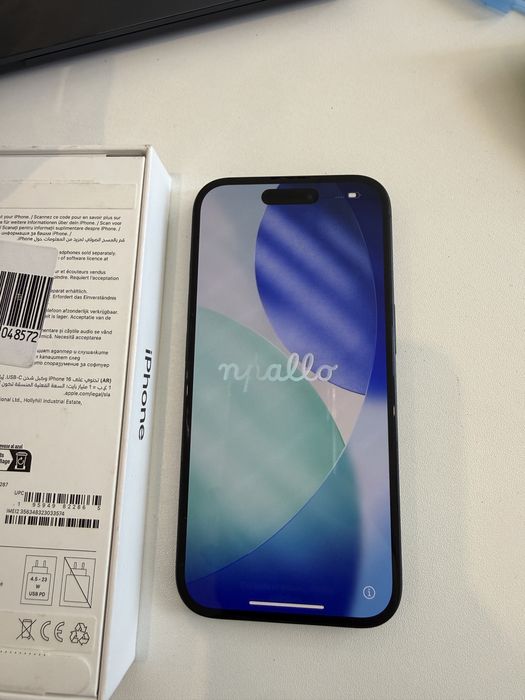 Iphone 16 256GB black
