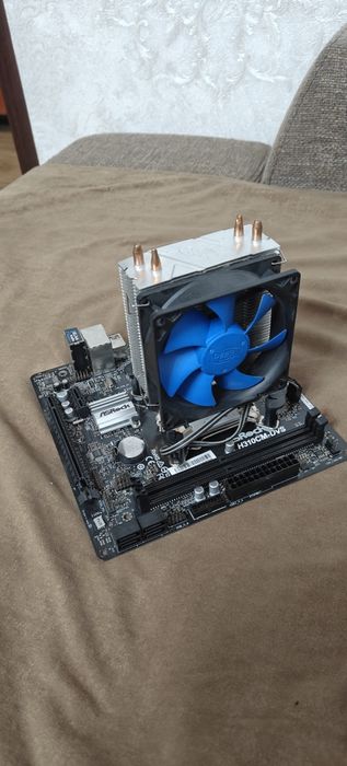 Мат+проц i3 8100 4гб ддр4