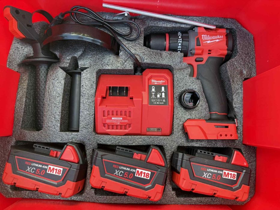 ТОП Оферта! Професионален Комплект Milwaukee M18
