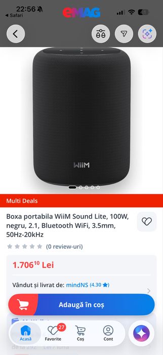 Wiim Sound Lite boxa