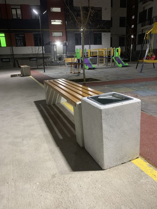 Бетонные скамейки,Скамейки бетонные без спинки со спинкой с красивыми