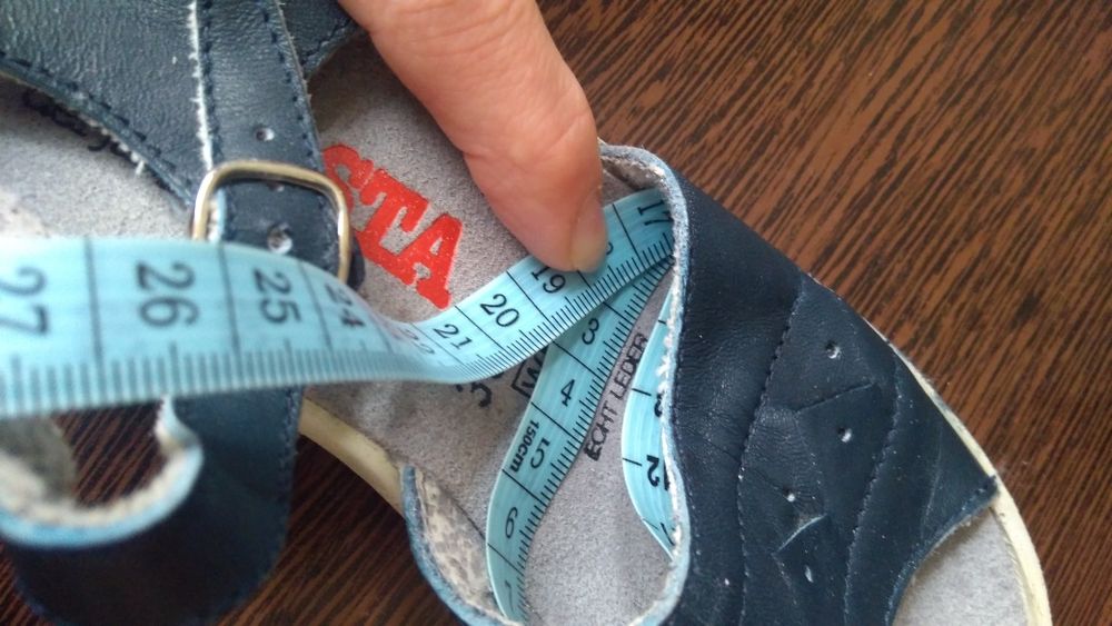 Sandale fete, din piele naturala, nr. 30 (small), Ricosta - NOI