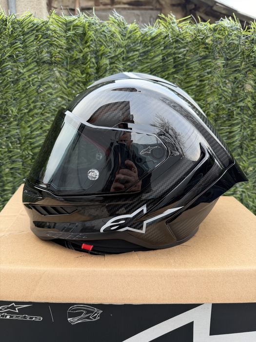 Каска Alpinestars Supertech r10 Carbon size S(55-56)