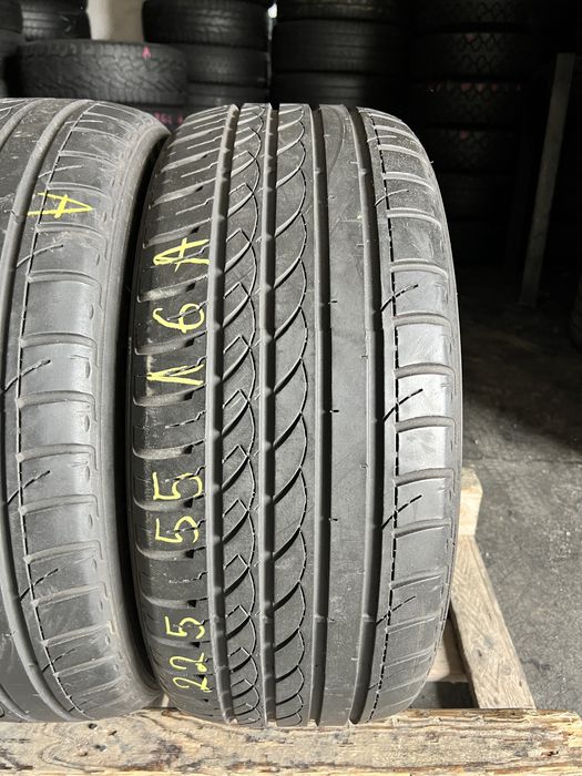 2 anvelope vara 225/55/16 , Minerva , 6.2 mm