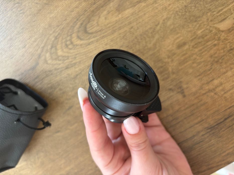 lentilă macro profesională pentru smartphone