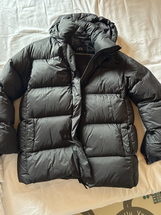 Якета ZARA с пух  и пера ,HM обикновен пълнеж