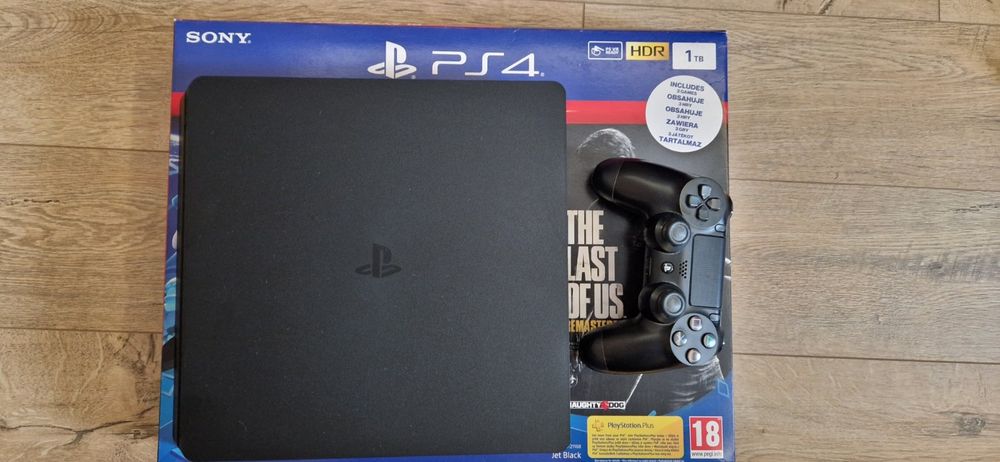 Ps4 slim, добро състояние, с една игра
