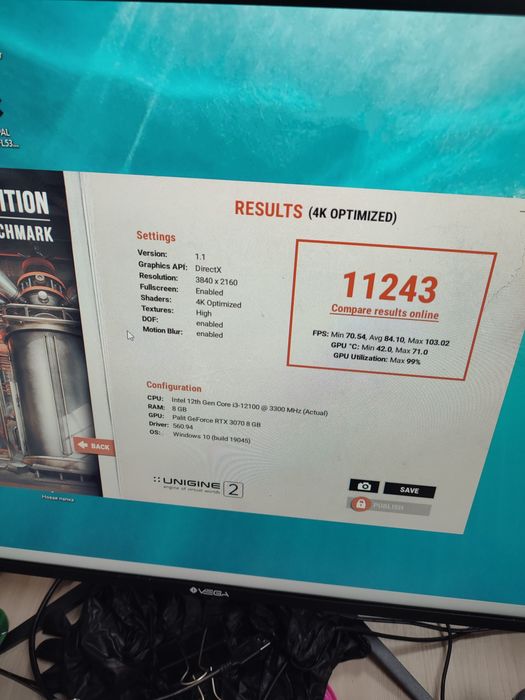 Видеокарта rtx 3070 palit jetsrim