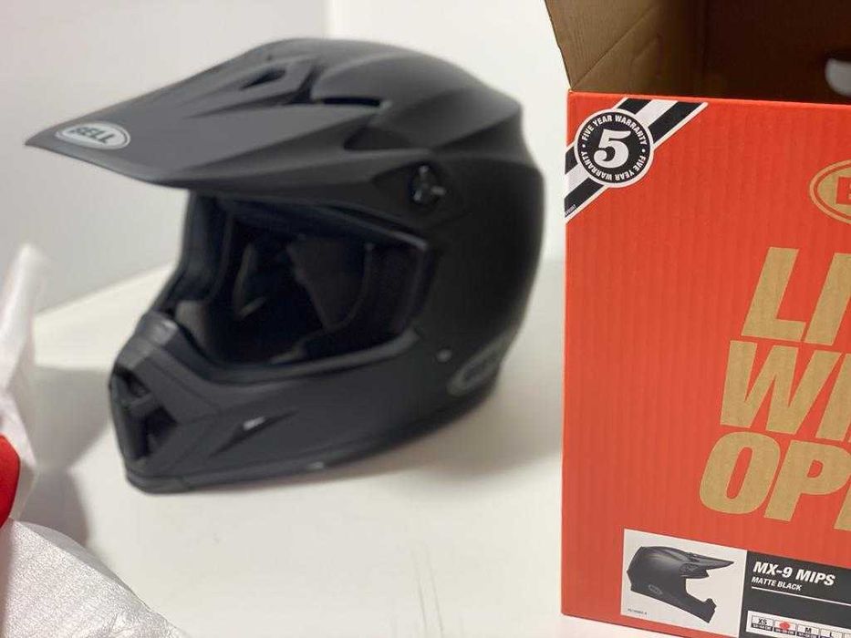 Super Oferta ! Casca Offroad Enduro MotoCross BELL MX9 MIPS BLACK