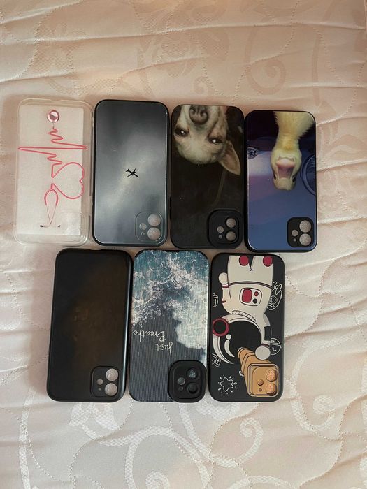 Set 7 huse pentru iPhone 11 – modele diferite