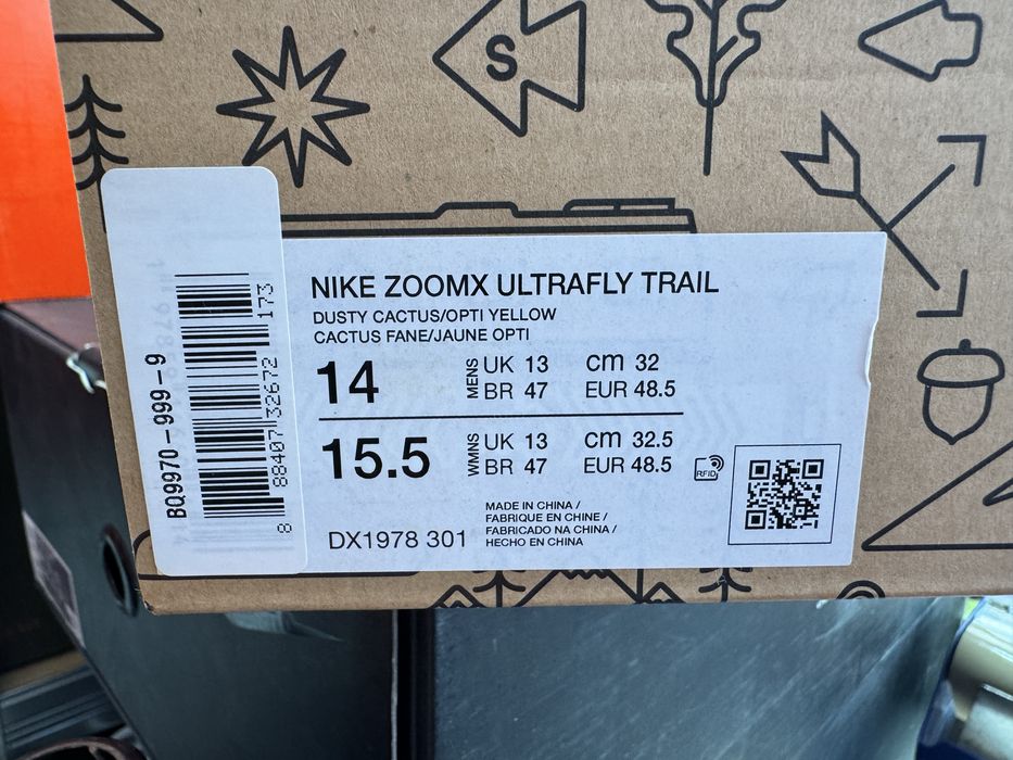 № 48.5 оригинални Nike ZoomX Ultrafly Trail ShoeMag