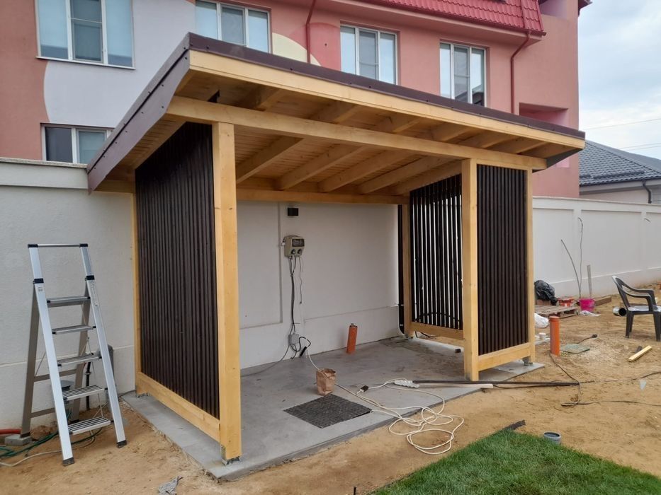 Executam  foișoare  de grădină la comanda