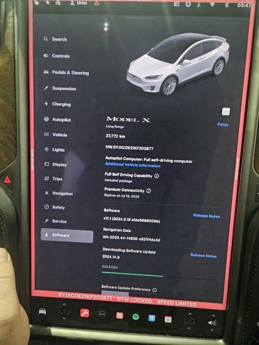 Комплект Intel Tesla Model S / Model X