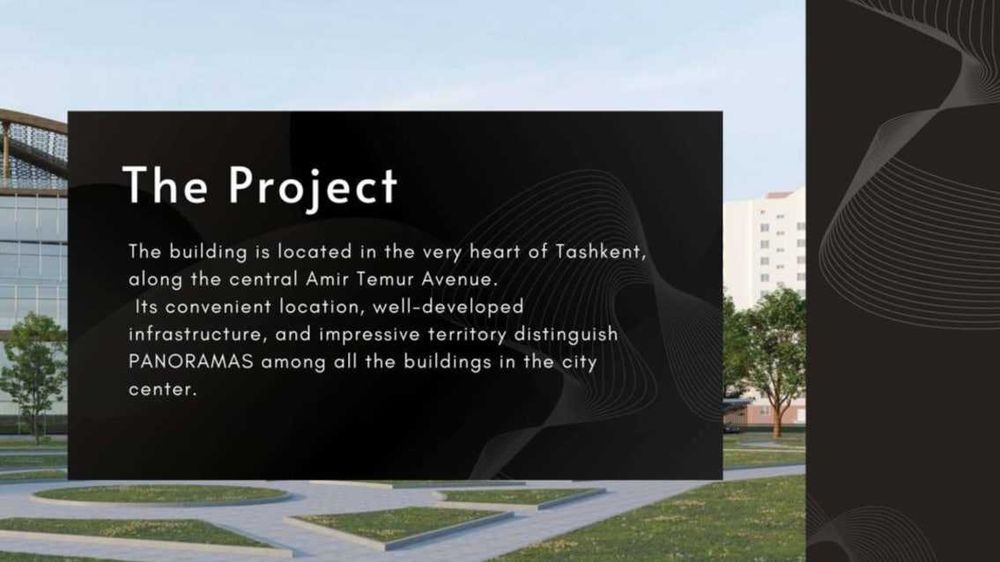 PANORAMAS | Landmark Commercial Asset in Central Tashkent