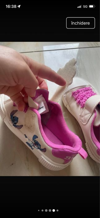 Tenisi Stitch 26 comozi, rezistenti la apaa