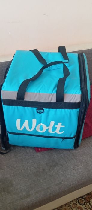 Термосумка wolt волт как новый