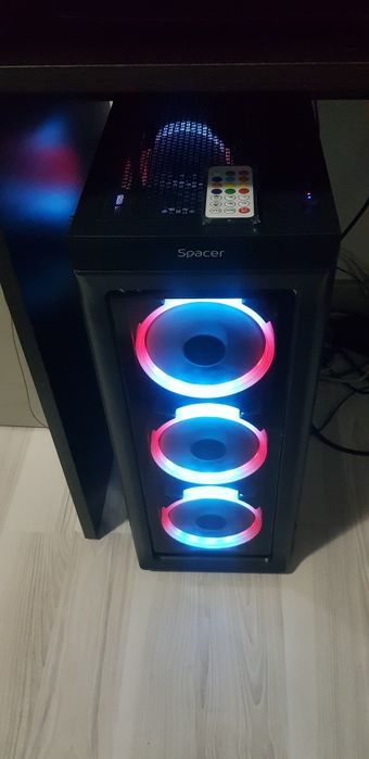 Unitate Gaming ryzen 5 2600/RX570 8G/16G DDR4/SSD M.2 256GB/HDD 1TB