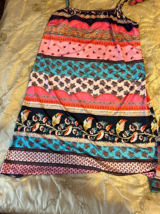 100% Шелковое платье