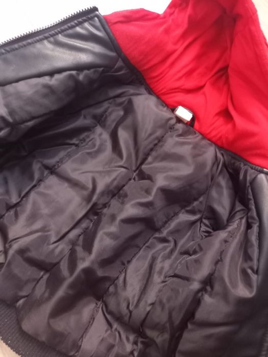 Кожаная курточка размер 92