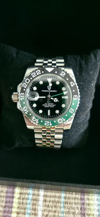 Pagani design gmt sprite, rolex