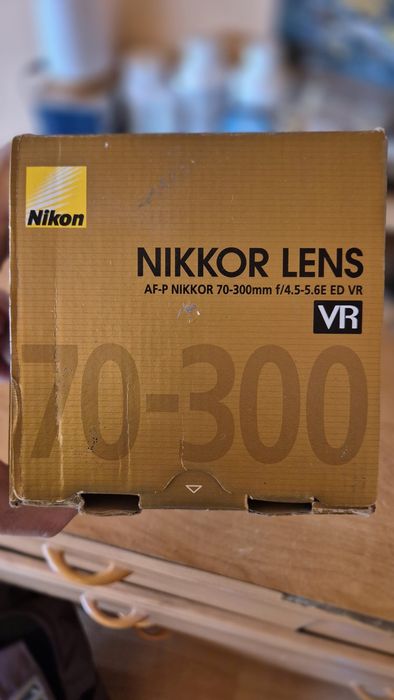 Teleobiectiv  AF-P NIKKOR 70-300 mm f4,5-5.6E  ED VR