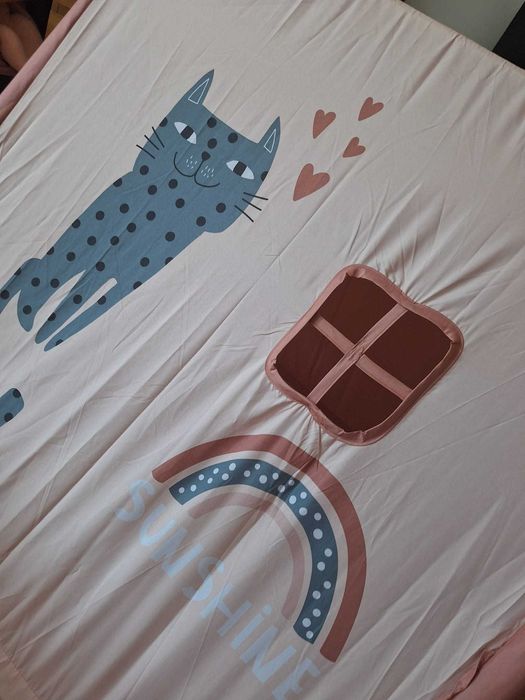 Cort de joacă pentru copii Homestyling Kids Collection în stil A-frame