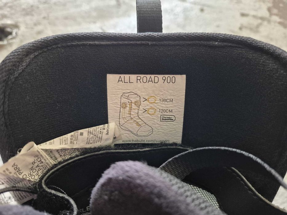 Boots snowbord, rotiță dublă BOA, SNB ALLROAD 900 gri
